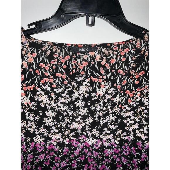 Women’s Floral Multicolor Dress Size Medium - Picture 6 of 8